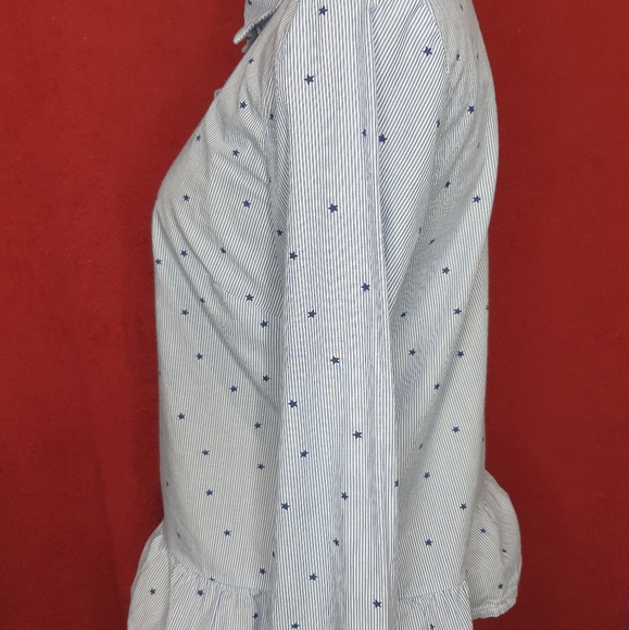 Tommy Hilfiger Star Striped Button Down Shirt - Picture 5 of 5